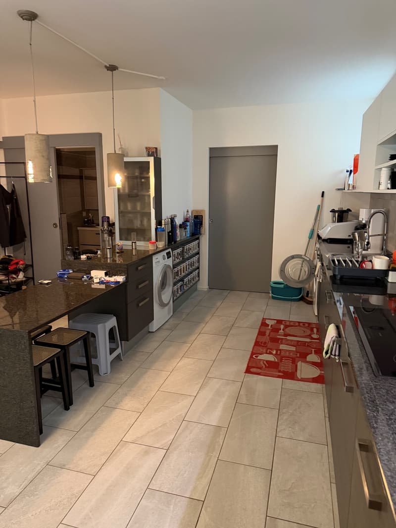 Grand et bel appartement de 2.5 pièces, intégré dans une villa individuelle, au rez de chaussée, env. 81 m2. (2)