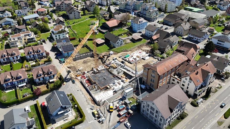 Baufortschritt - Ende April 2026