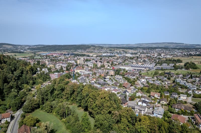Blick auf Villmergen