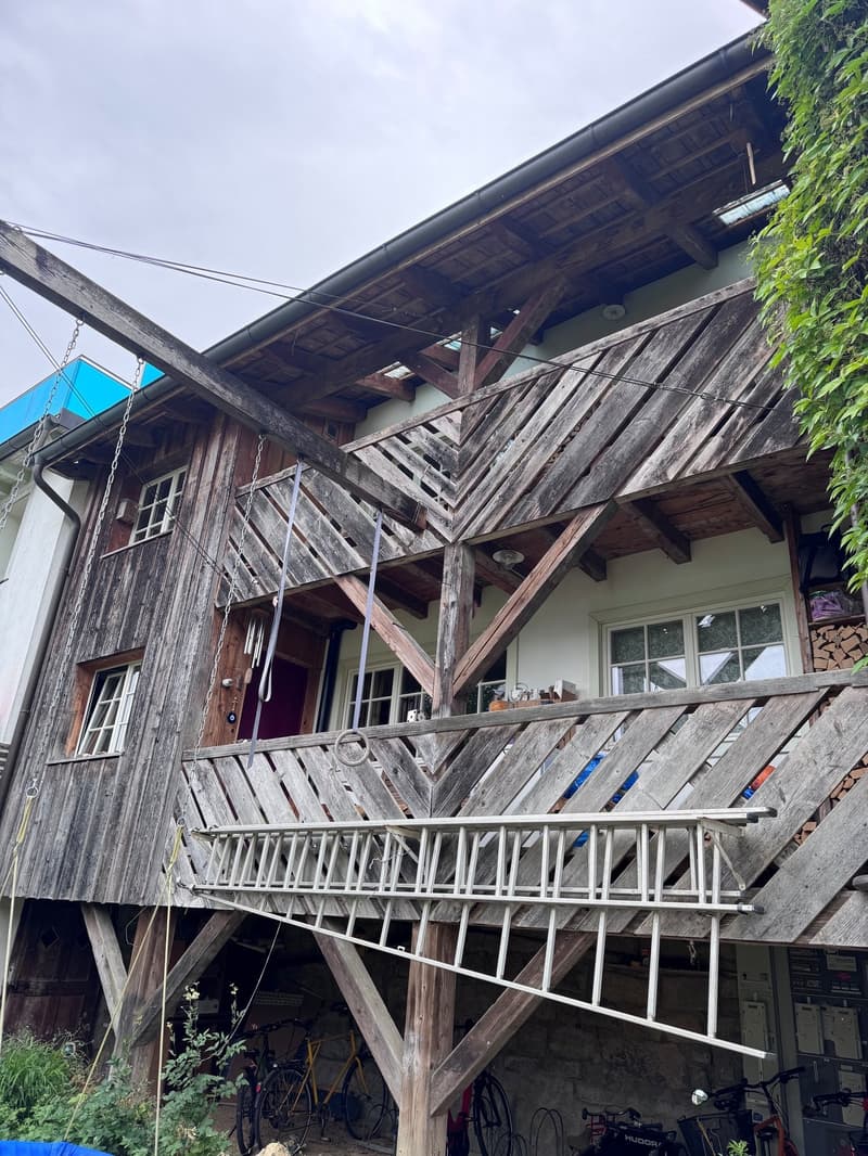 Charmante Dachwohnung im Grünen und beim Naherholungsgebiet (1)