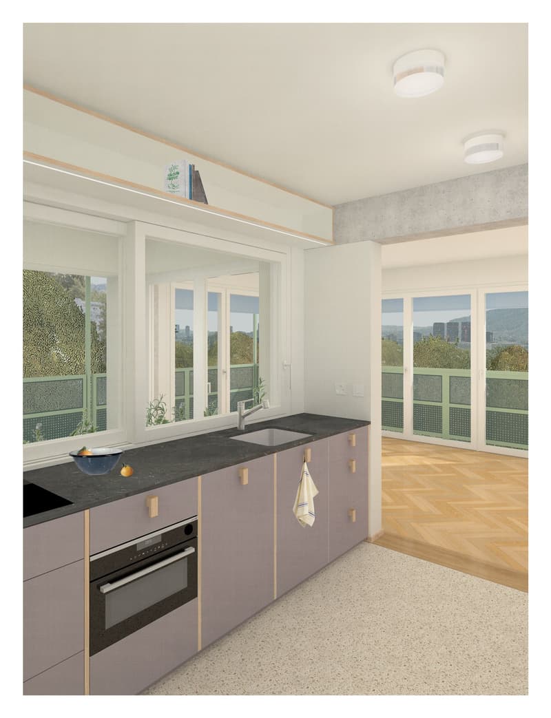 Wohnen mit Stil und Ausblick – 2.5-Zimmerwohnung an beliebter Lage in Zürich (6)