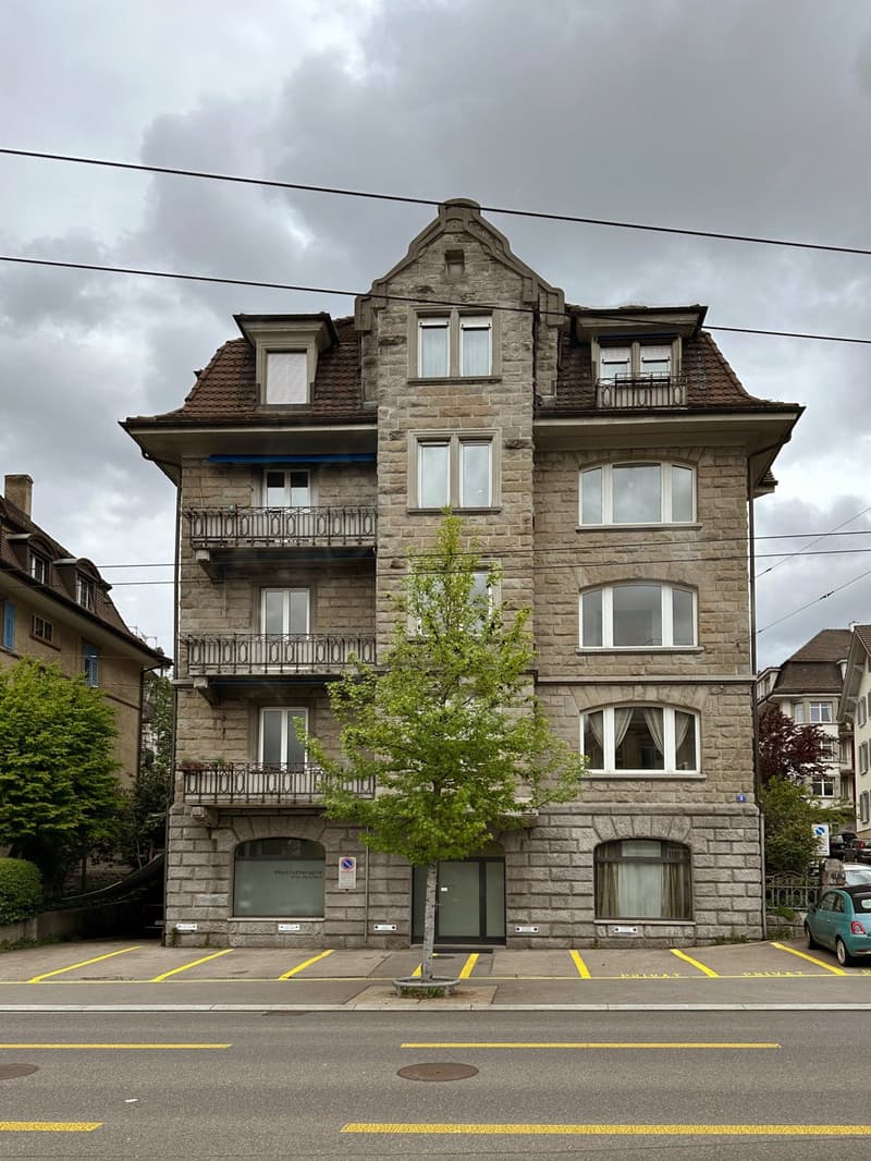 3.5-Zimmer-Wohnung mit Stukkaturdecken nahe Schaffhauserplatz (1)