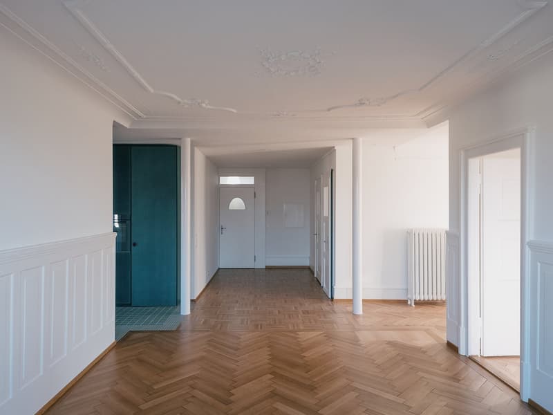 3.5-Zimmer-Wohnung mit Stuckaturdecken nähe Schaffhauserplatz (10)