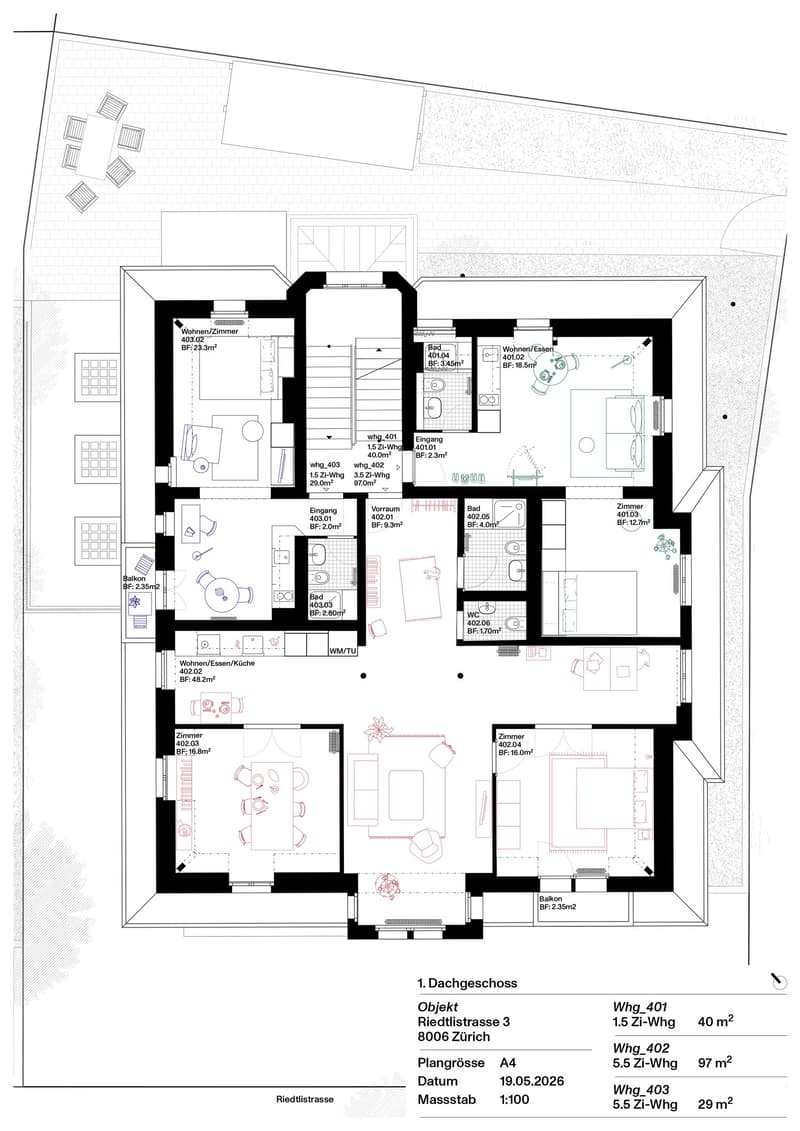 3.5-Zimmer-Wohnung mit Stukkaturdecken nahe Schaffhauserplatz (4)