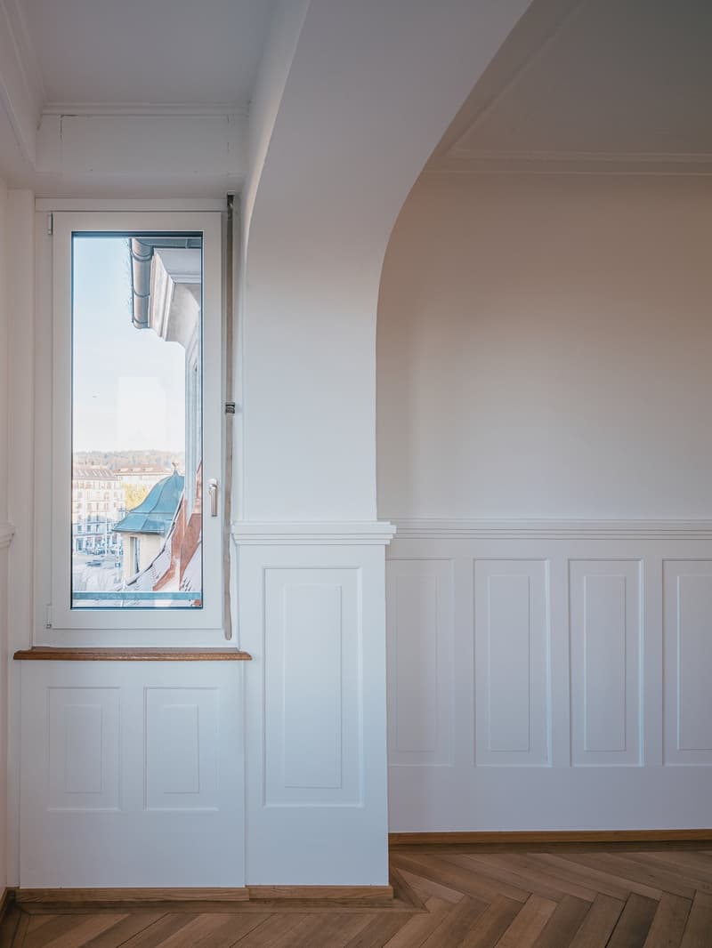 3.5-Zimmer-Wohnung mit Stuckaturdecken nähe Schaffhauserplatz (7)