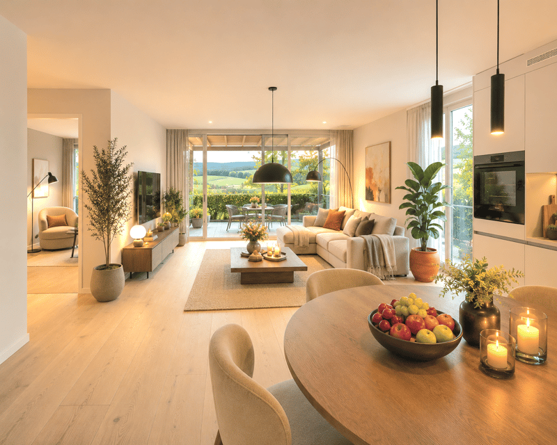 Visualisierung Gartenwohnung 0.400