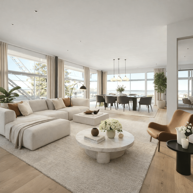 Visualisierung Wohnzimmer