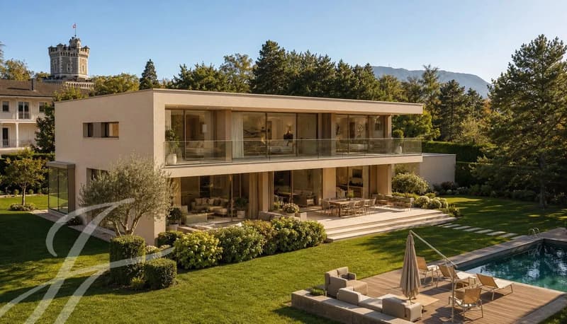 Sumptuous contemporary villa in the heart of Cologny (3)