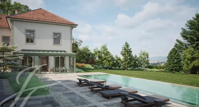 The elegance of an exceptional estate in the heart of the Geneva countryside (5)