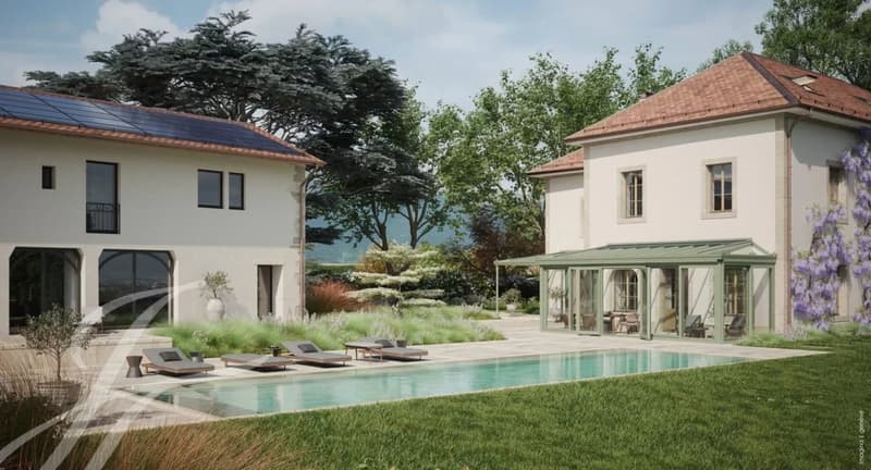 The elegance of an exceptional estate in the heart of the Geneva countryside (1)