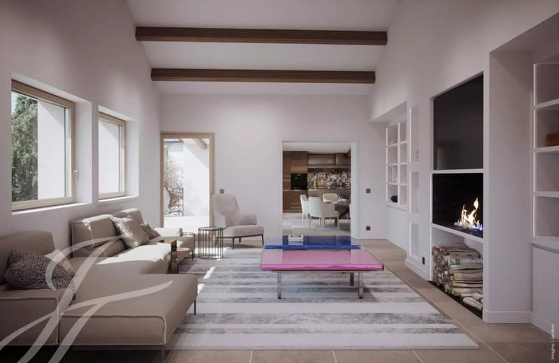 The elegance of an exceptional estate in the heart of the Geneva countryside (7)