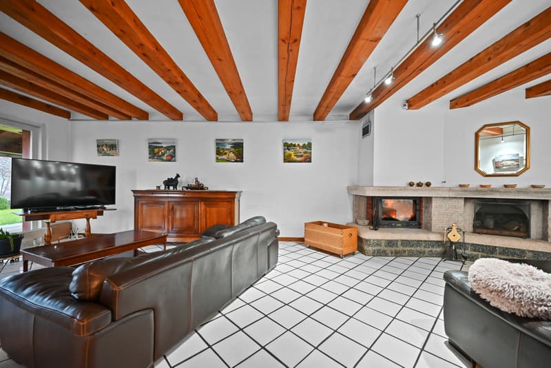 Blonay - Villa individuelle au calme de 7.5 pièces à louer dans un (2)