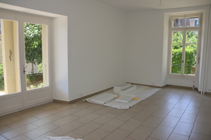 Lausanne - Avenue de Rumine 50 - appartement de 3.5 au rez inférieur (5)