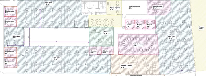 Bureaux au coeur de Genève avec terrasse (3)