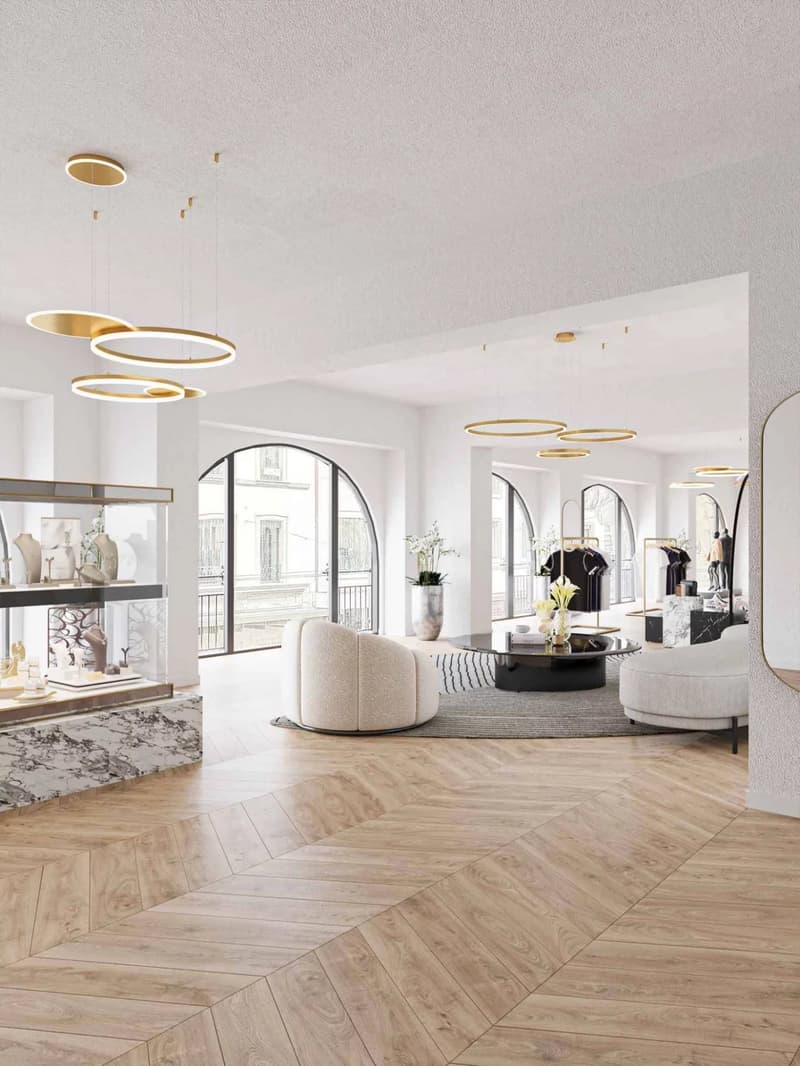 Très belle arcade de 815 m² à la Rue du Rhône sur 2 niveaux (1)