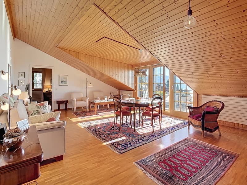 Appartement en attique de 135 m² avec vue imprenable sur le bassin lémanique (3)