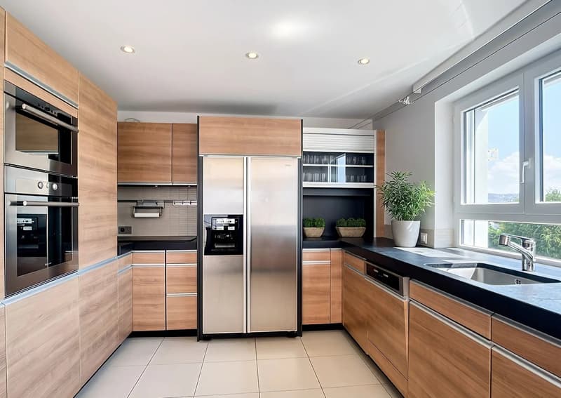 Attique en duplex de 6,5 pièces avec vue sur le lac à St-Sulpice (9)