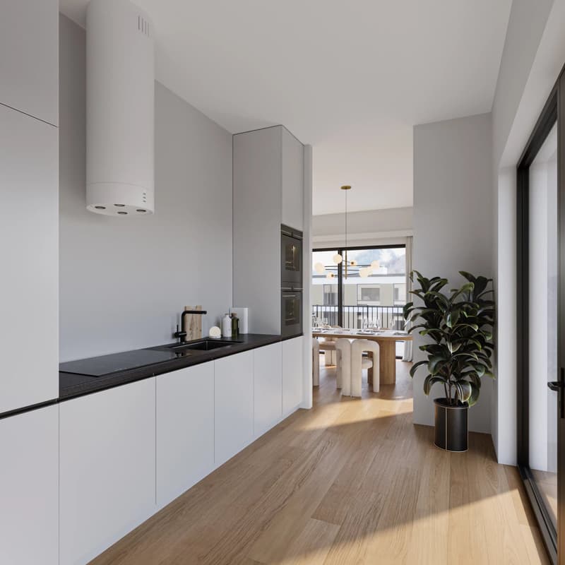 Appartement 3,5 pièces en attique à vendre à Monthey (1)