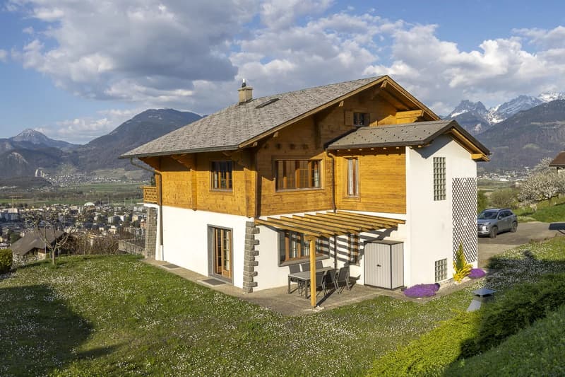 Villa familiale à Choëx ? Monthey | Un bien évolutif aux multiples possibilités (12)