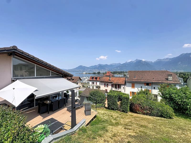 Villa 5.5 pièces avec 4 chambres et vue panoramique sur le Léman, Bouveret (11)
