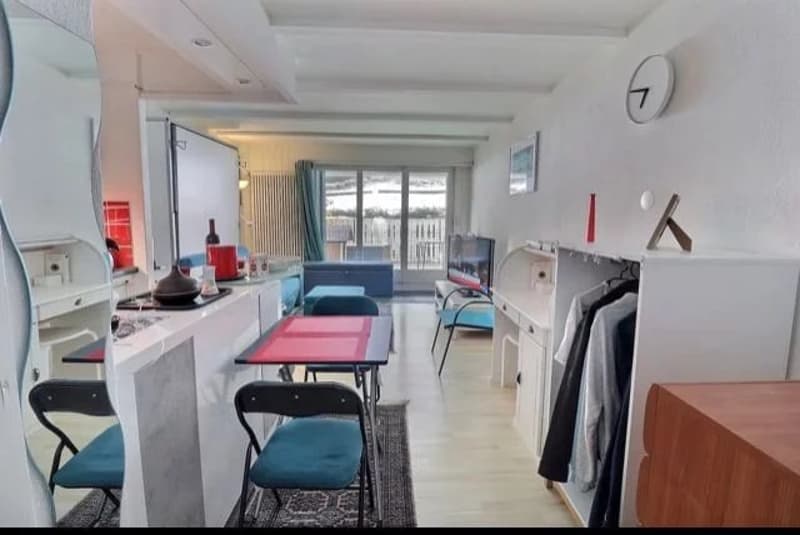 Studio de plain-pied avec espace extérieur à Torgon (2)