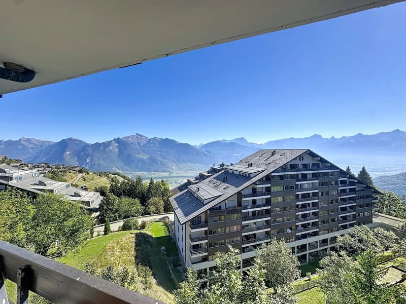 Torgon, 2.5 pièces meublé avec balcon, ouvert à la résidence secondaire et aux étrangers (8)
