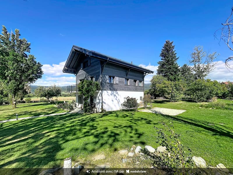Belle propriété contemporaine avec vue sur le Jura (3)
