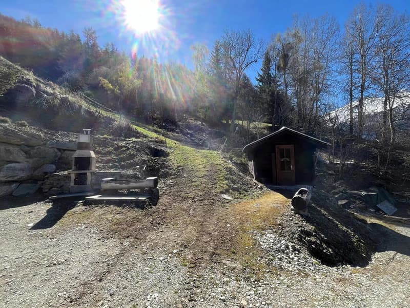 Mazot de caractère à Ayer - Authentique refuge alpin au coeur de la nature (6)