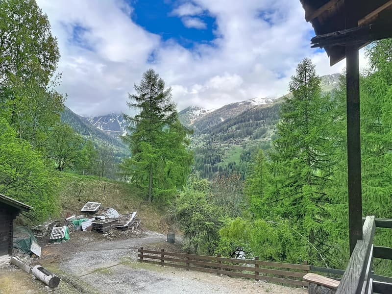 Mazot de caractère à Ayer - Authentique refuge alpin au coeur de la nature (11)