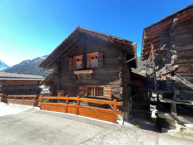 Ancien mazot transformé en chalet (4)