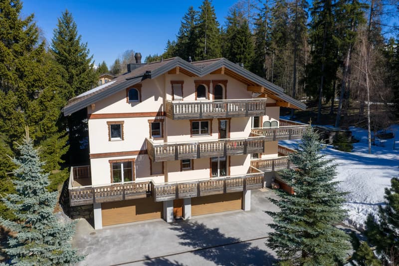 Bâtiment de trois logements sur le Golf de Crans-Montana (4)