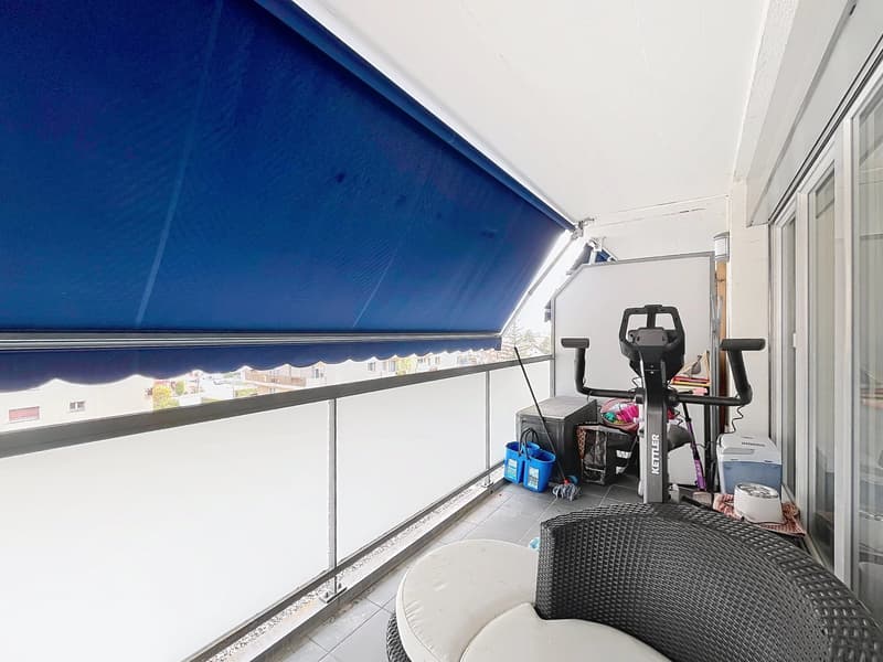 Grand appartement familial de 4 pièces avec vue dégagée à Sierre (4)