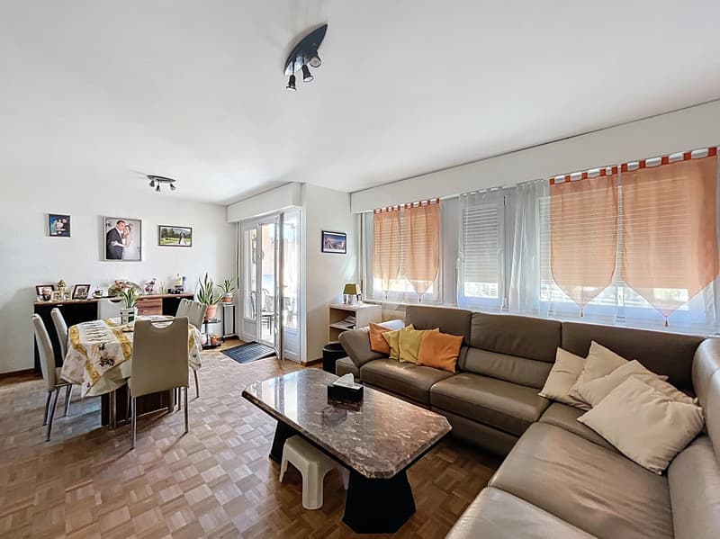 Spacieux 4 pièces de 110 m² avec balcon et fort potentiel à Sierre (2)
