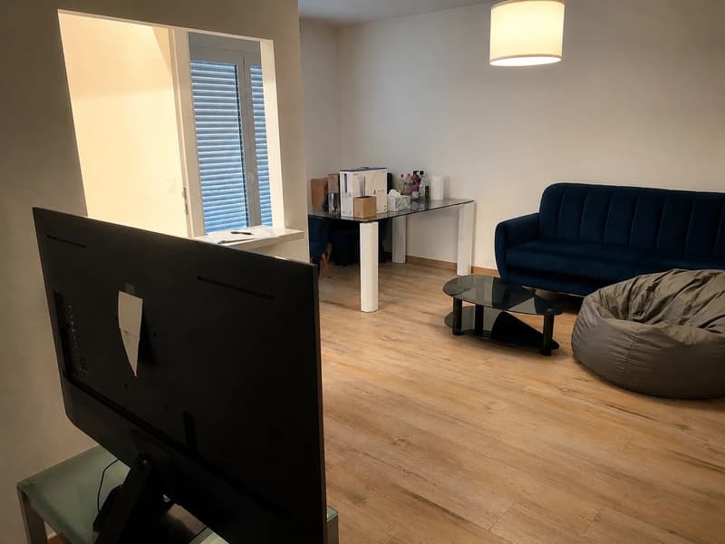 Rendement attractif à Sierre : 2,5 pièces rénové avec terrasse (3)