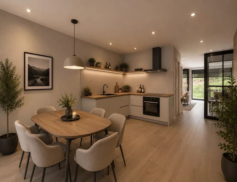 Triplex d'exception avec vue panoramique à Saillon (2)