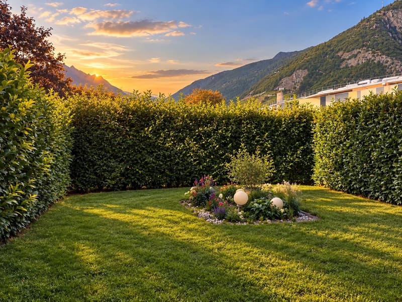 Investissez à Martigny : 2,5 pièces récent avec véranda, terrasse et jardin privatif ! (8)