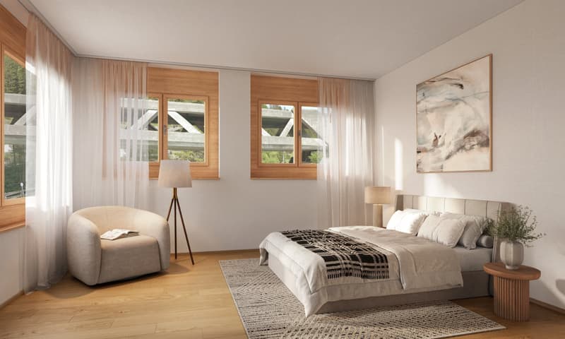 Erstvermietung in Klosters – modernes Wohnen mit alpinem Charme (5)