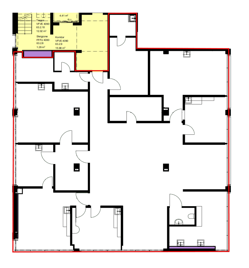 Büro-/ Praxisfläche im Rauracherzentrum Riehen zu vermieten (3)