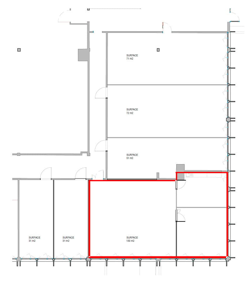 Surface de 170 m2 avec cuisine privative - Bonne situation à Gland (6)