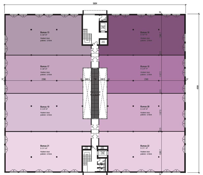 Nouveau à Gland - Grande surface administrative - bureau / 1'200m2 (11)