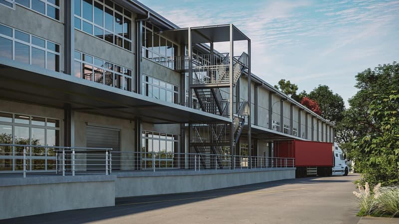 Dépôt de 1000 m² à louer - Onnens (2)