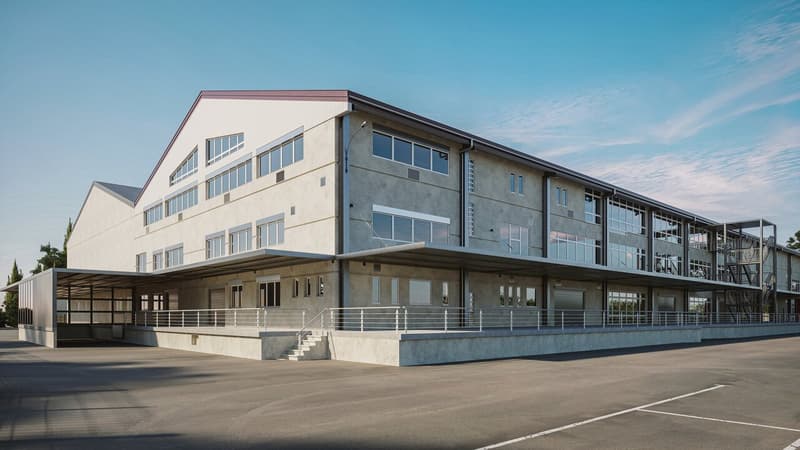 Dépôt de 2200 m² à louer - Onnens (1)