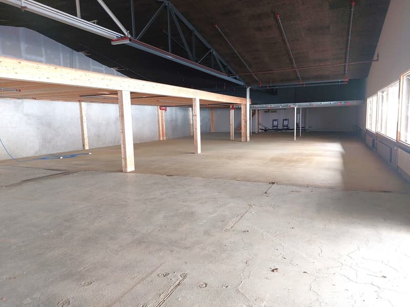 Atelier 580 m2 au rez -  Plusieurs places de parc - Hauteur 4.5 (3)