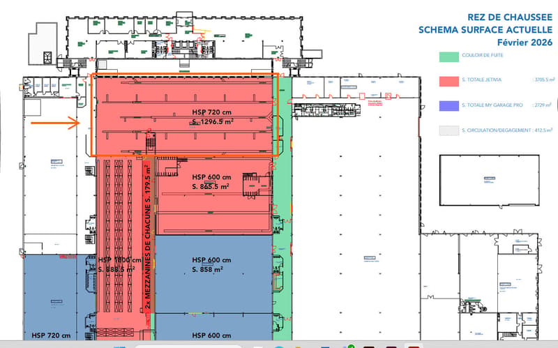 Surface modulable - Hauteur sous plafond 6m - Fort ampérage (6)