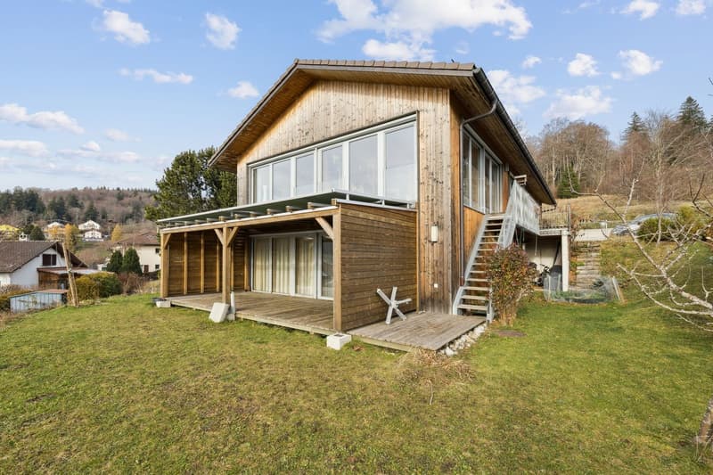 Magnifique villa écologique type Minergie A et P (1)