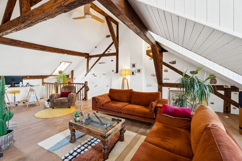 Maison villageoise de caractère située face au lac de Neuchâtel ! (11)