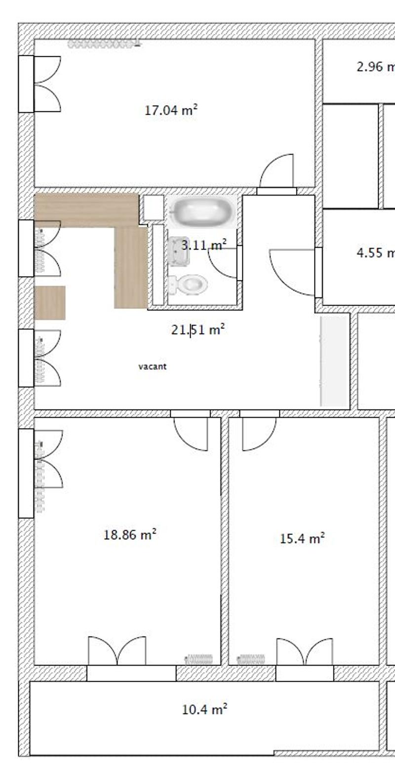 Rénové ! Appartement de 4.5 pièces avec balcon (7)