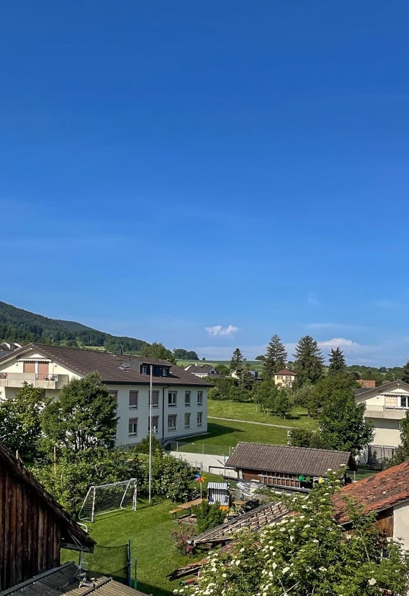 Schöne Aussicht nach Westen