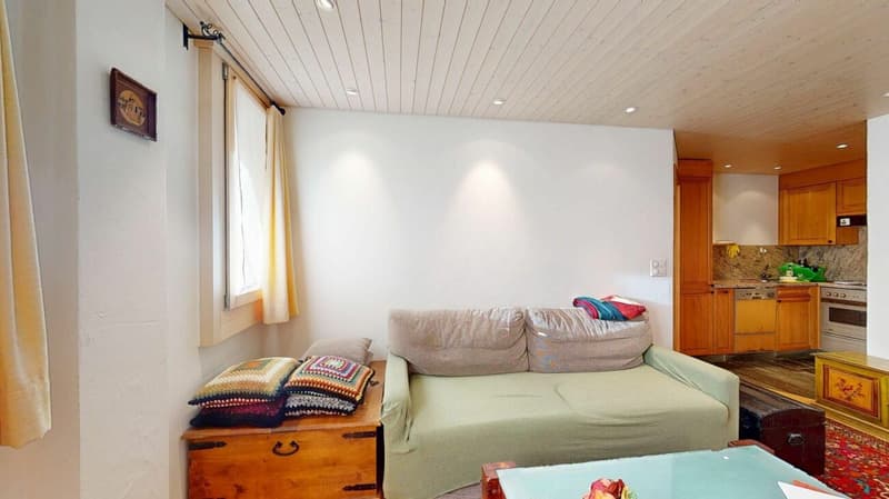 Appartement 2 pièces dans le Bivio sûr de la neige (5)