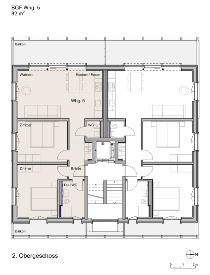 Wohnen mit Weitblick - 3.5 Zimmer-Neubauwohnung, 2. OG links (9)